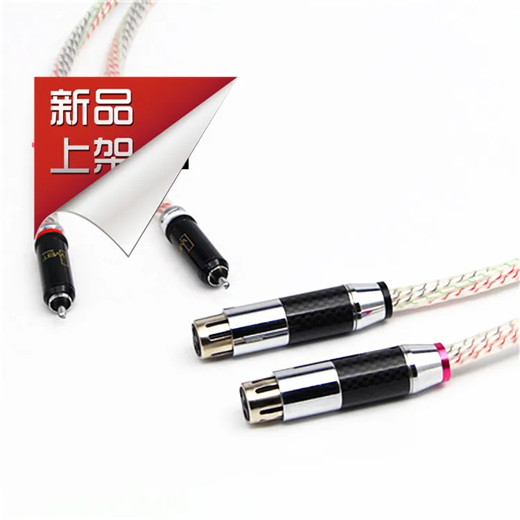 Fever Grade RCA To XLR Balanced Signal Cable Lotus To XLR Male and Female Audio Cable