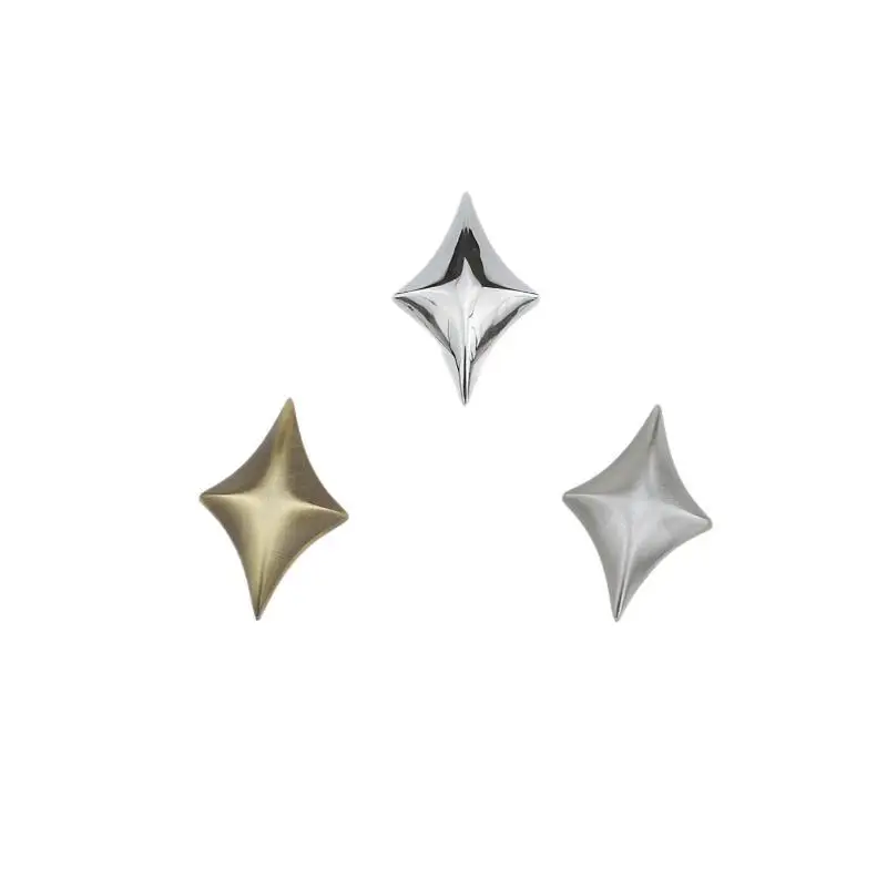 Vierpunkt-Stern-Schrankknöpfe, Premium-Qualität, Zinklegierung, minimalistische Griffe für Küchenschrank, Schublade, Kleiderschrank, Möbelrenovierung – Detail 4