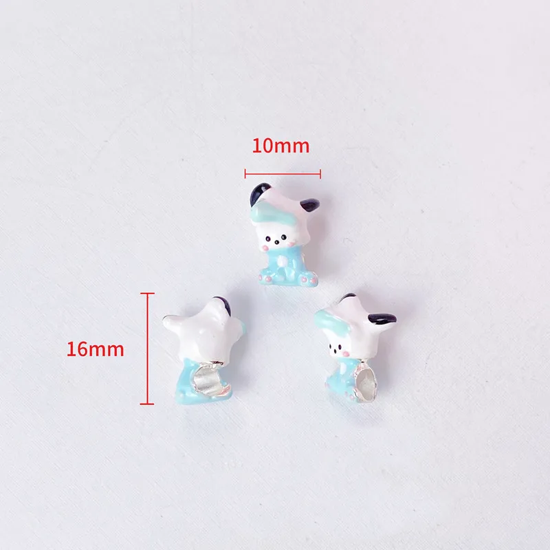 New Miniso Fashion Sanrio Charm Beads Suitable for Original Women's Bracelets Jewelry Accessories Gifts