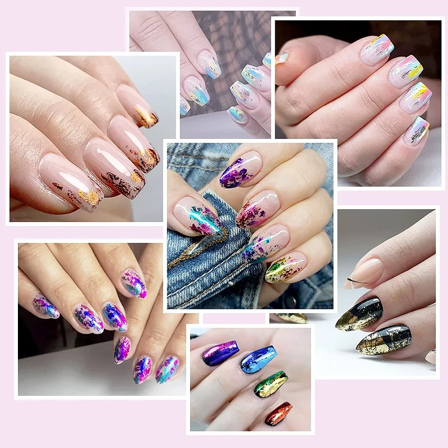 7,5ml Professionelles Nail-Art Transferfolien-Gel UV/LED Einfach Aufzutragendes, Ablösbares Maniküre-Emaille-Gel für Nail-Art-Design – Detail 5