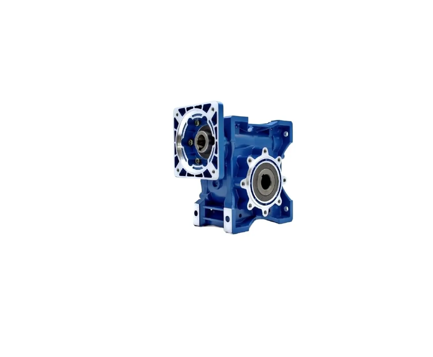 High Torque Worm Gearbox Speed Reducer Nmrw75 Rw75 Input 19/22/14/24/28Mm Ratio 5:1/100:1 Tin Bronze For Cnc(Ratio 7.5 To