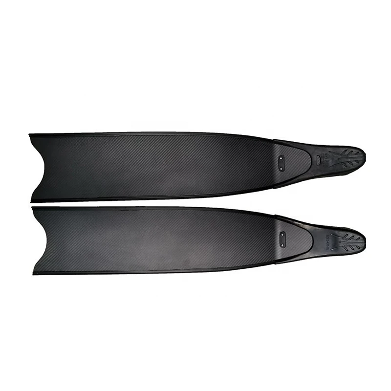 Custom Professional 100% Carbon Fiber Long Diving Fins Flippers Freediving fins