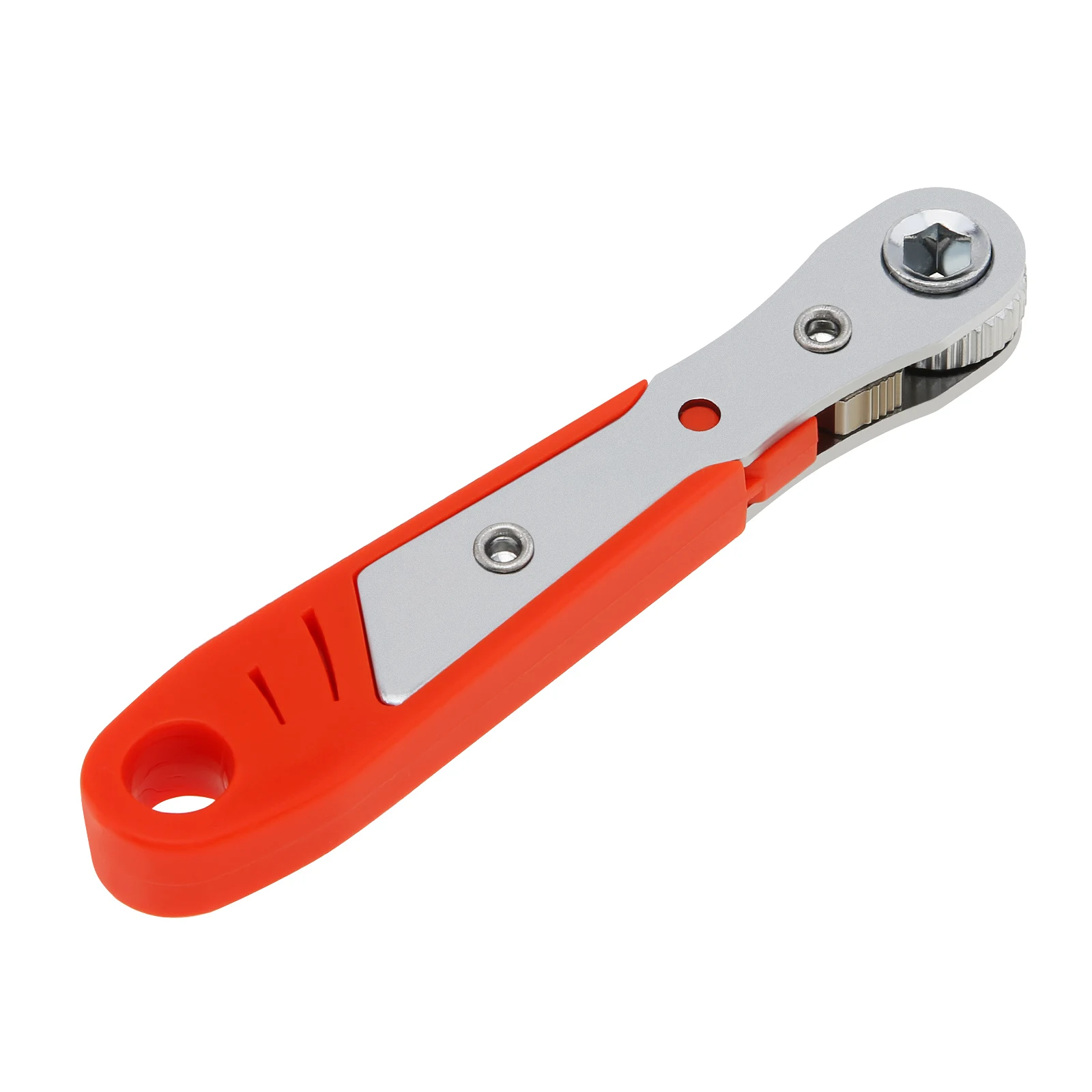 Mini Ratchet Wrench Screwdriver 1/4 inch Positive Reverse Hexagon Hex Ratchet Spanner Batch Head Socket Tools L Bending Wrench