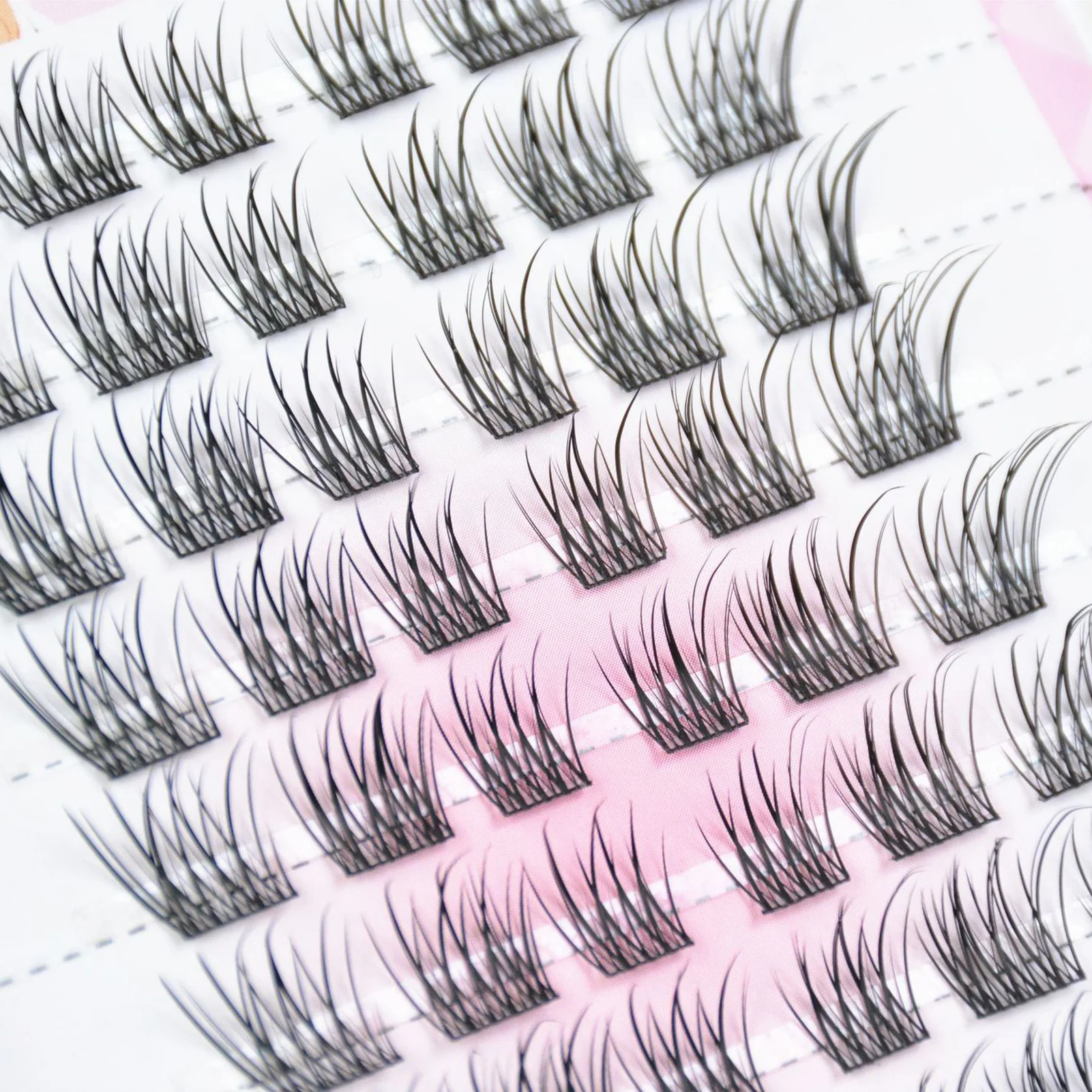 10 صفوف ثلاثية الأبعاد حية كثيفة رمش تمديد مجموعات رقيق الطبيعية تأثيري الثعالب نمط الرموش الصناعية للحياة اليومية أدوات ماكياج #5