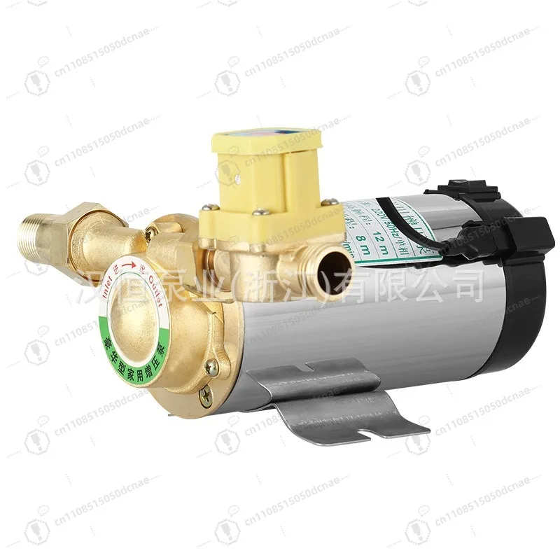 Low Noise Intelligent Automatic Water Pressure Booster Pump Stainless Steel Housing For Home Tap Water & Electric Solar Heater