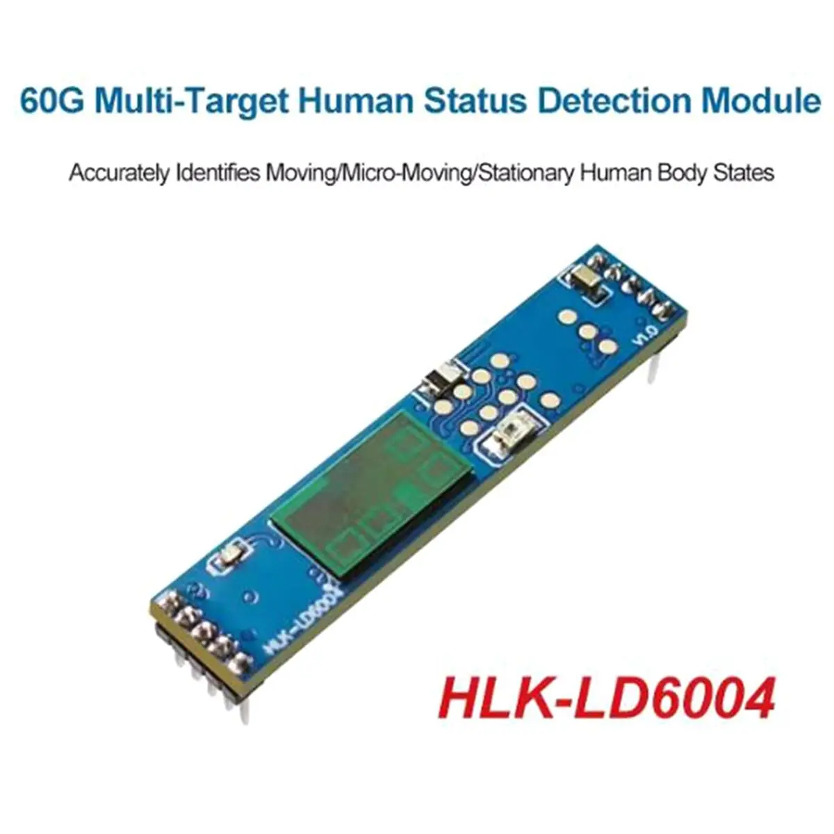 60G High- Millimeter Wave Radar LD6004 Multi-Target 3D Human Presence Radar Sensor Module Test Board Kits