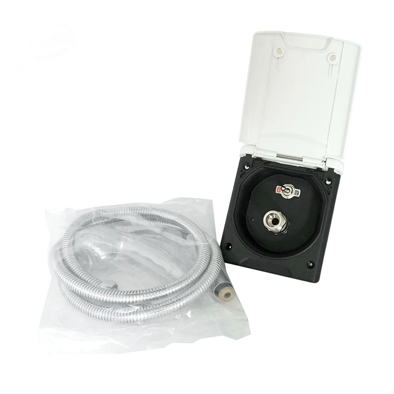 

RV bed car modified car external shower water inlet with shower nozzle Datong Quanshun modified accessories