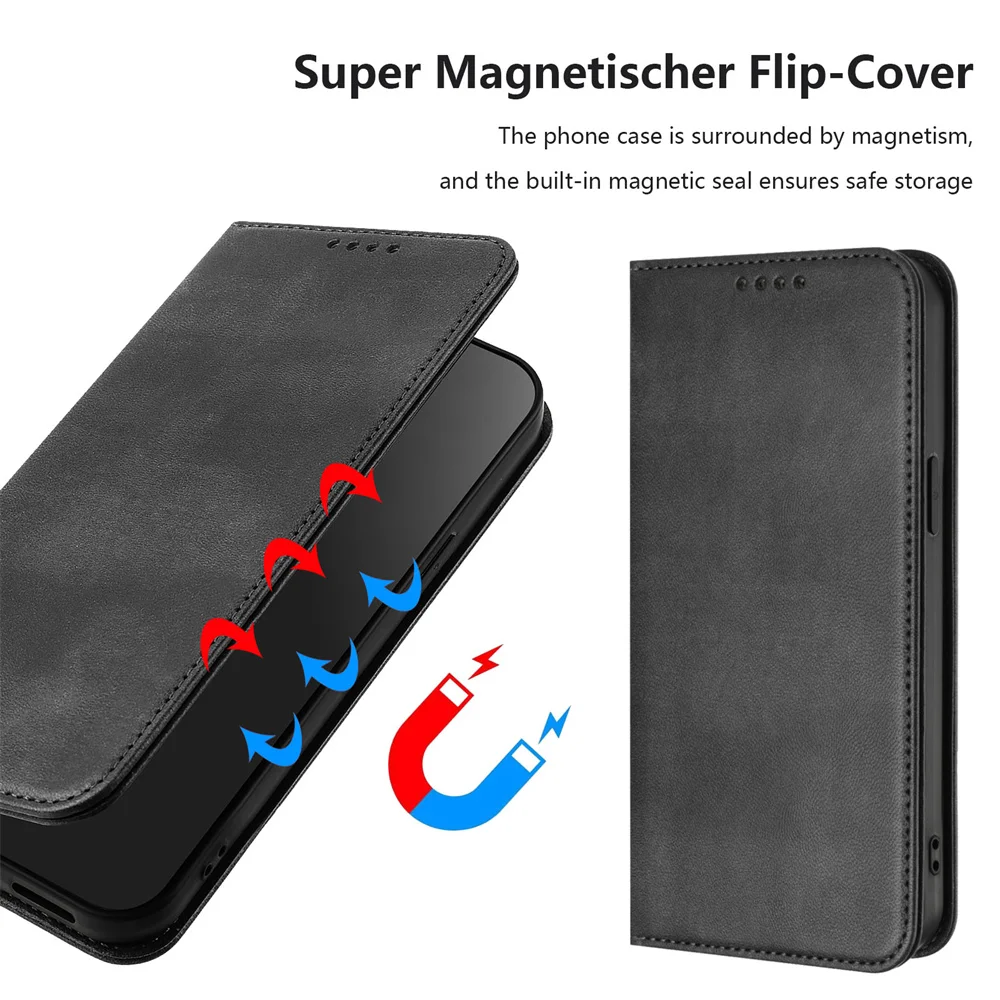 Magnetic Leather Wa… - image