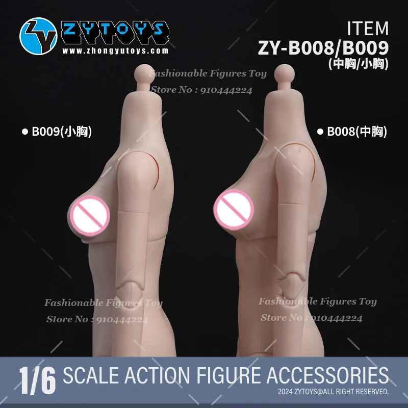 

ZYTOYS 1/6 Female Soldier White Super Flexible Anime Joint Body Model 12Inch Replacement Action Figure Body Dolls