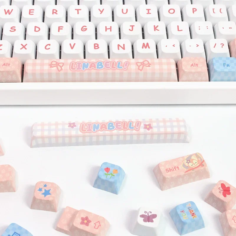 Belle XDA keycap mechanical keyboard customization personality cute keycap sublimation PBT