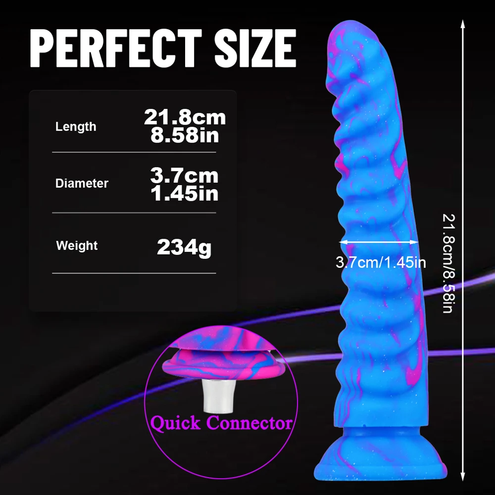 FREDORCH 120W sex machine Quiet giving Vac-u-Lock Love Powerful Large Wireless Control Vibrator for Female or Male 3-13CM