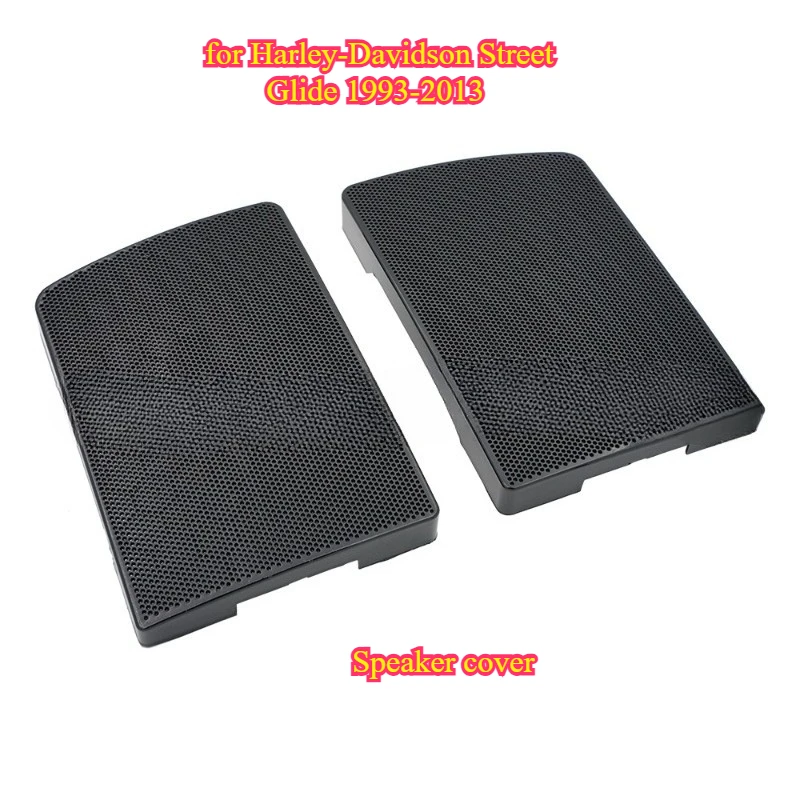 

Motorcycle accessories compatible for Harley-Davidson Street Glide 1993-2013 saddle cover, speaker cover, audio mesh.