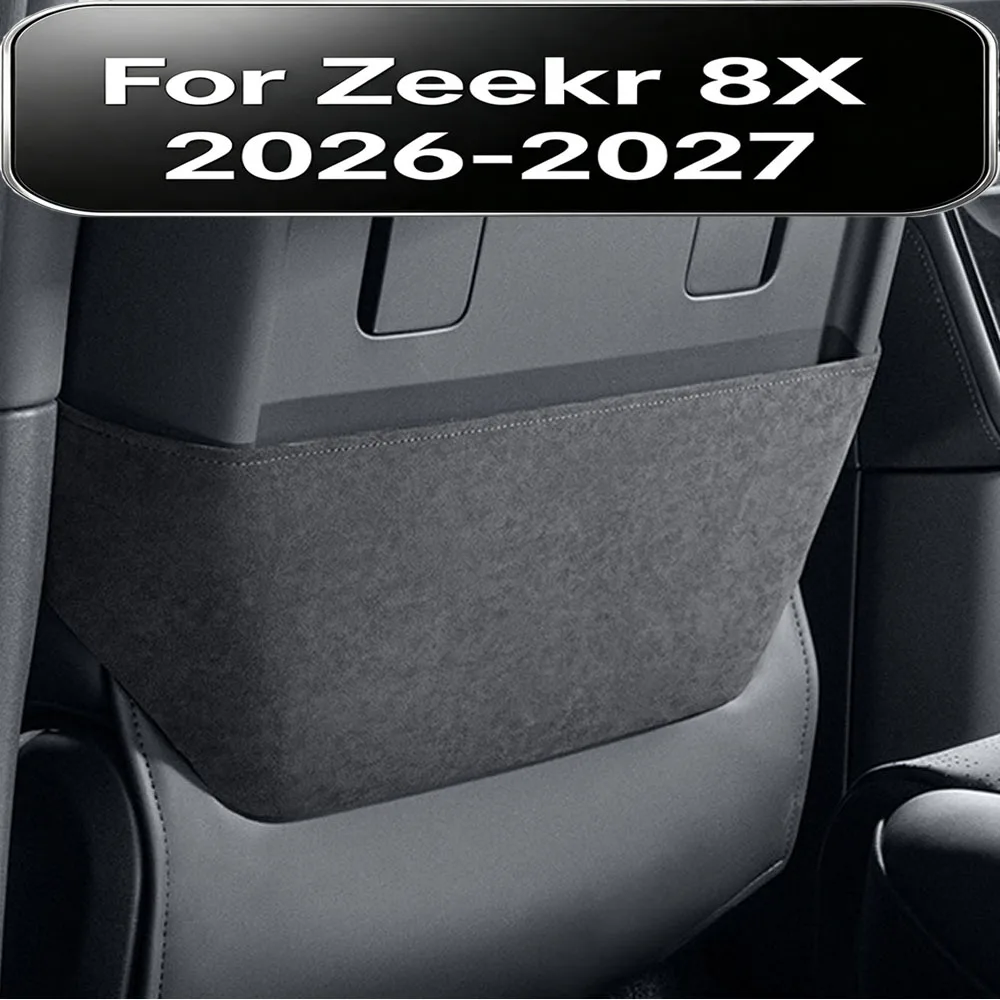 Fit For Zeekr 8X 2026-2027 Accessories Rear Seat Back Upper Anti Kick Pad Decorative Trim Car Supplies Interior Accessories