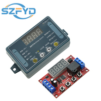 DC 5V 12V 24V 10A Adjustable Time Delay Relay Module LED Digital Timming Relay Timer Delay Trigger Switch Timer Control Switch