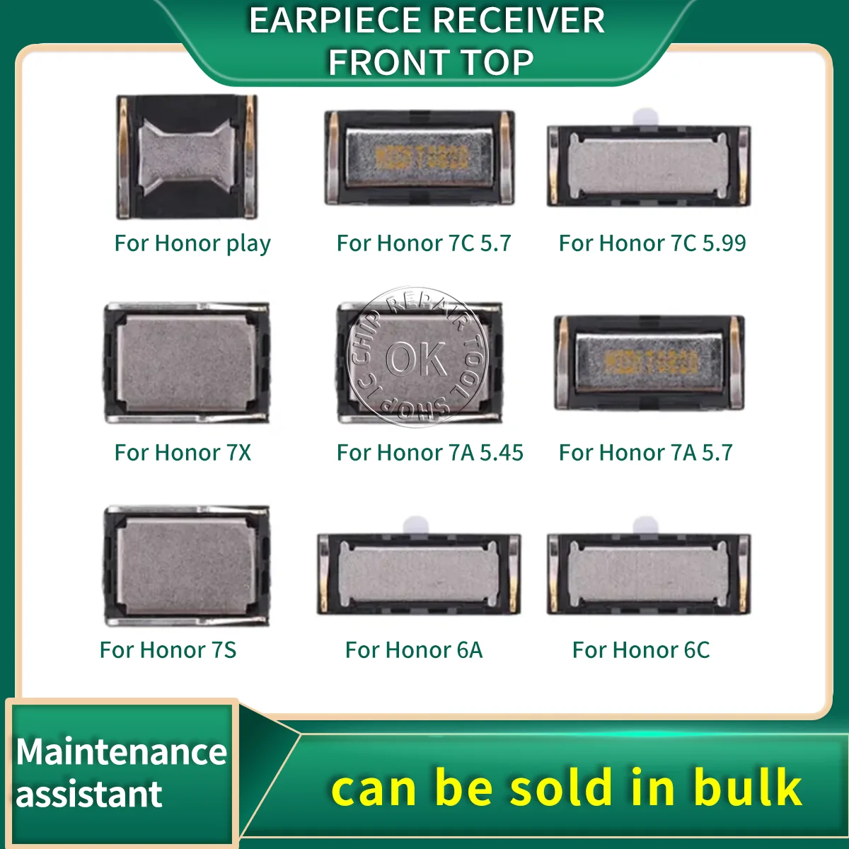 Earpiece Receiver Front Top For HuaWei Honor Play 7C 7A 7S 7X 6A 6X 6C 5C Pro Ear Speaker Repair Parts