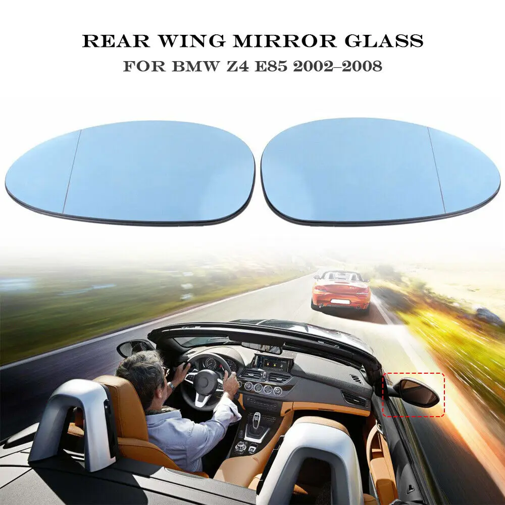 For BMW E90 E85 Car Mirror Heating Side Mirror Glass Rearview Mirror Lens for E92 E91 E93 E82 E88 E86 Z4 51167157247 51167157246