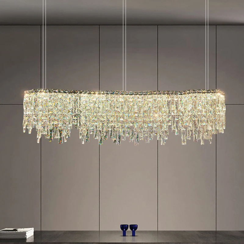 

AiPaiTe European style LED chandelier with a maximum diameter of 100cm for living room and bedroom home decoration.