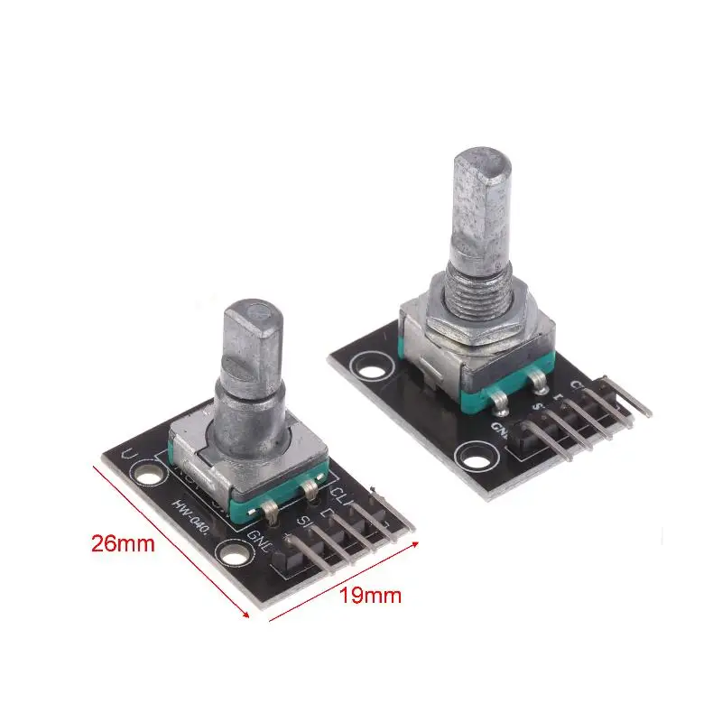 Módulo codificador rotatorio KY-040 con 15 × 16,5 Mm con perillas para Micro controlador Arduino utiliza módulo codificador ajustable