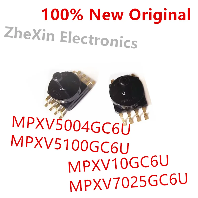 

1 шт./лот MPXV5004GC6U MPXV5004G 、MPXV5100GC6U MPXV5100G 、MPXV7025GC6U MPXV7025G 、MPXV10GC6U MPXV10G Новый датчик давления