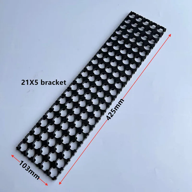 18650 Splicing Bracket 21 Series Combination Bracket Lithium Battery Pack Fixed Splicing Bracket 18.4MM