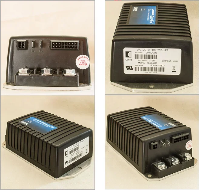Controlador programable modelo PMC 1243, dispositivo con sección de potencia MOSFET, separado