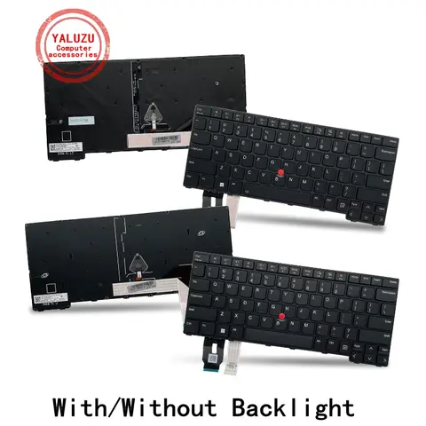 Teclado para ordenador portátil, accesorio para Lenovo ThinkPad T14 Gen 3 / L14 Gen 3 / P14S Gen 3, inglés, EE. UU., nuevo