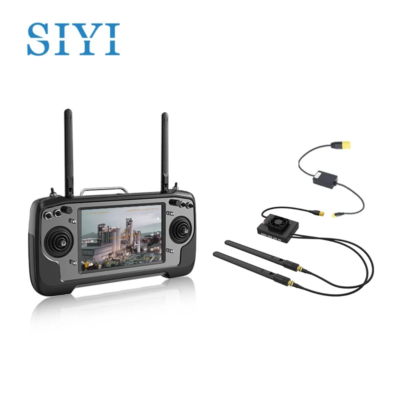 SIYI MK32 Enterprise Handheld Ground Station Smart Controller with 7 Inch HD High Brightness LCD Touchscreen CE FCC