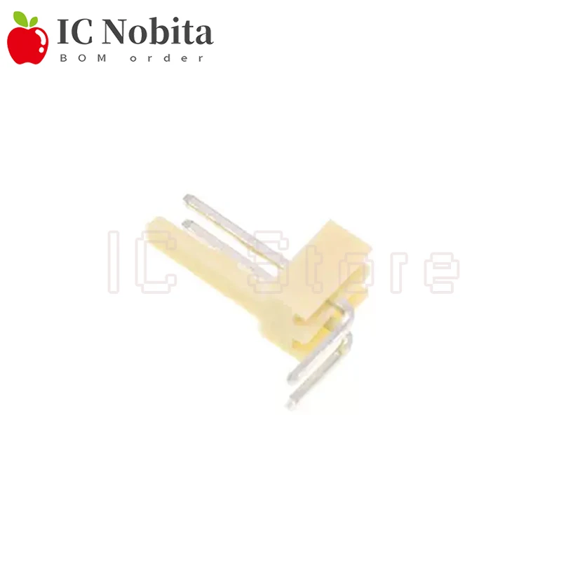 2000 Stück kf2510 2,54 Stecker mm Abstand Stecker rechtwinkliger Stift kopf 2-polig – Detail 4