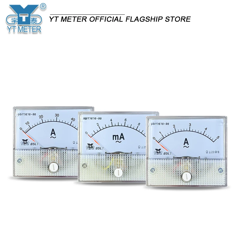 85l1 ac ammeter Milliammeter 10a 20a 30a 50a 100ma Ammeter AC Installation