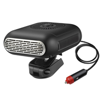 Windshield Car Air Heater Fan Dryer 360° Swivel Electric Fan Defogging Demister Defroster 12V 120W/24V 200W Portable Defroster