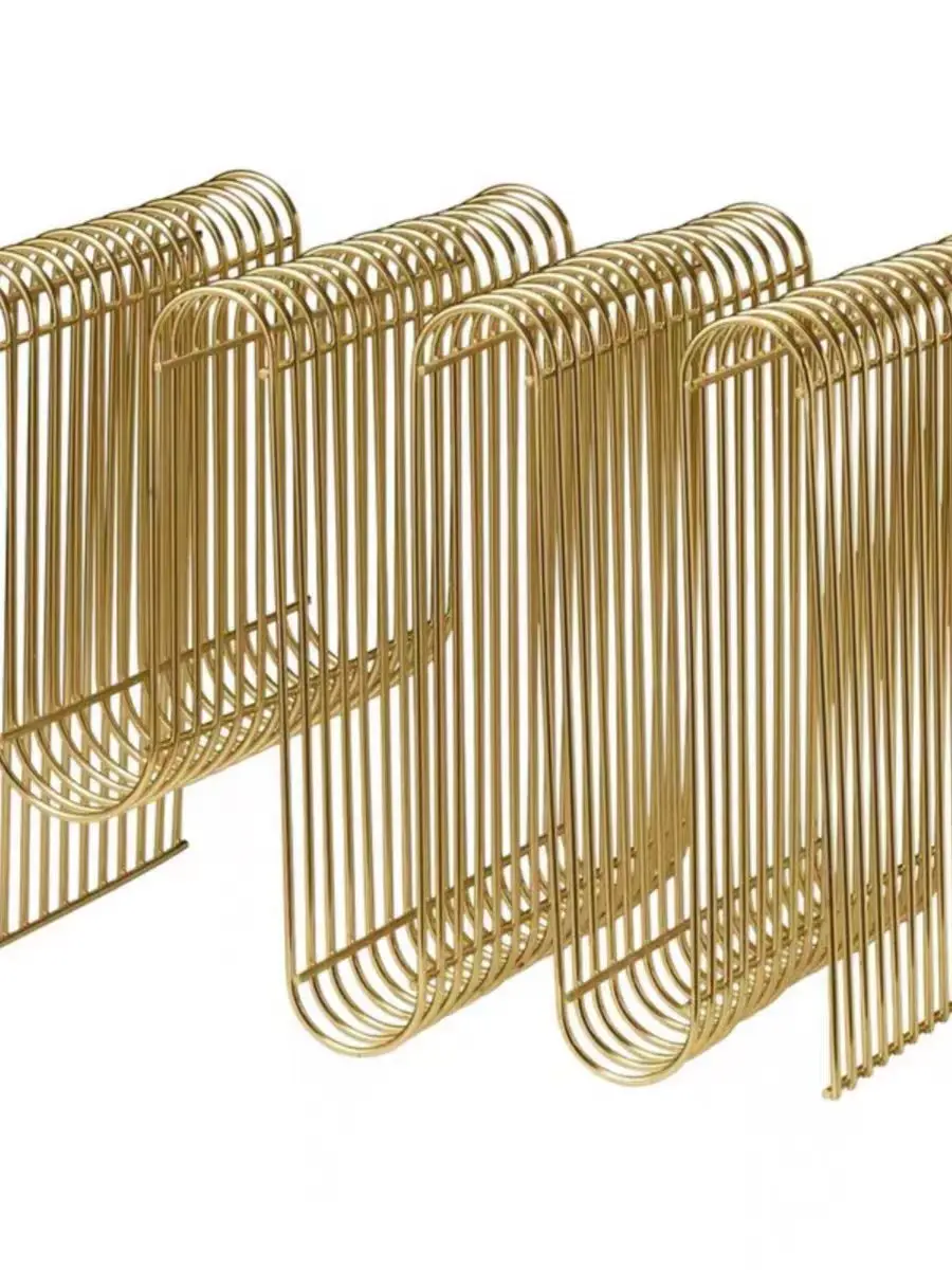 Prateleira De Armazenamento De Quadro De Chão, Nordic Simple Magazine Shelf, Luz De Metal Criativa, Prateleiras De Livros De Luxo, Decoração De Sala