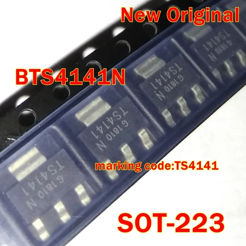 1Pcs to 100Pcs Bts4141N Sot-223 New Original Marking Code:Ts4141 Smart High-Side Power Switch