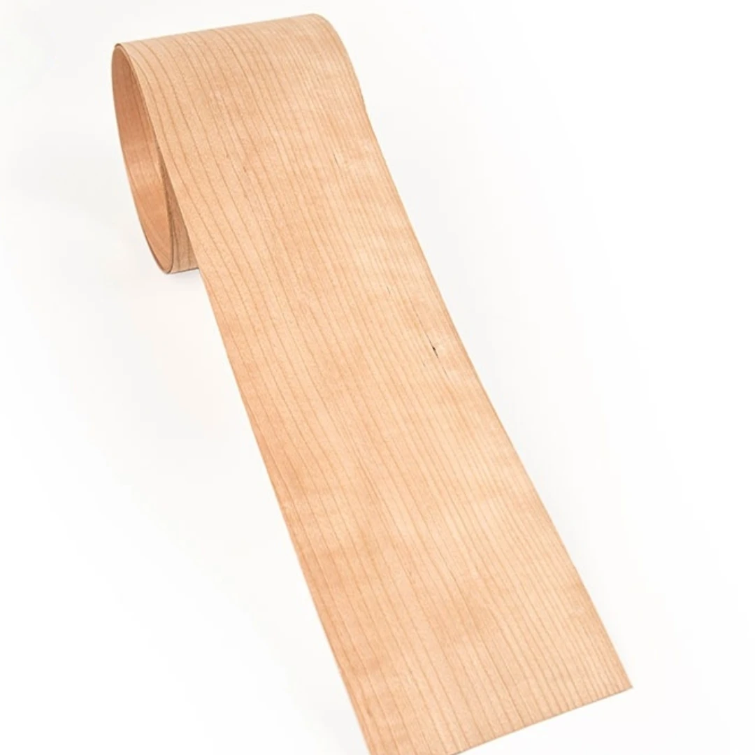 Thick Cut Natural Straight Grain Cherry Wood Veneer for Woodworking Projects, DIY Furniture Making and Home Decor Crafts
