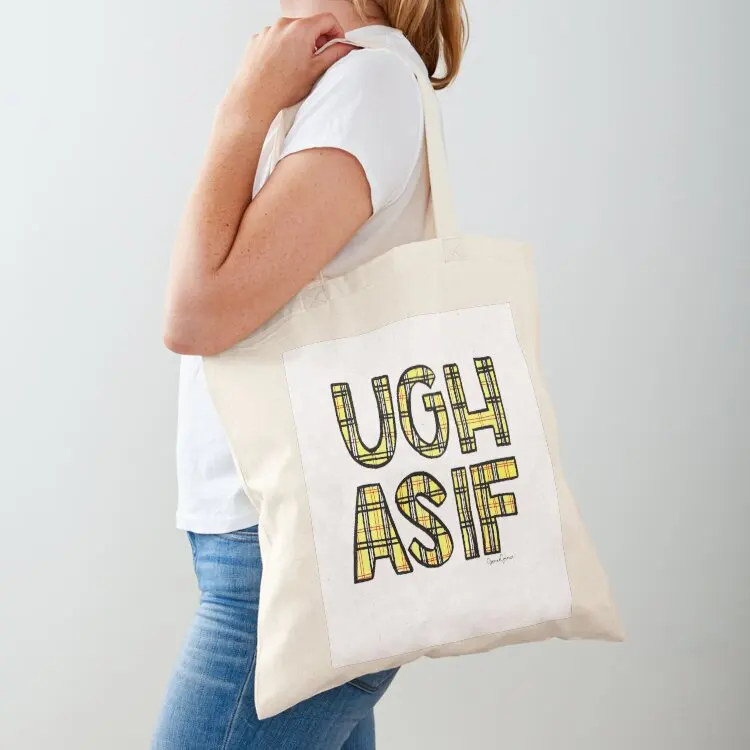 

UGH AS IF Tote Bag tote bag custom Fabric bag tote woman bags woman 2025