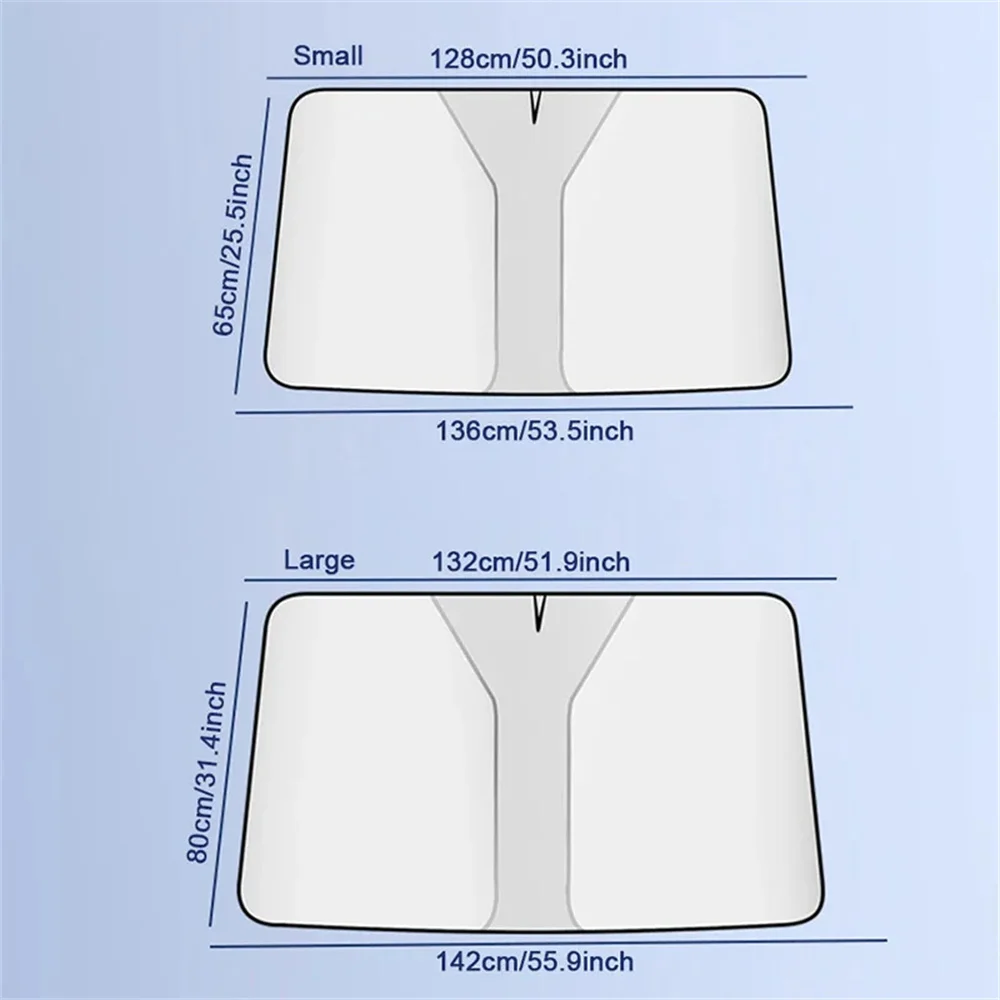 Parabrezza per auto Parasole Blocchi Riflettore per raggi UV Finestra automatica Parasole Visiera Scudo Copertura protettiva Parasole pieghevole