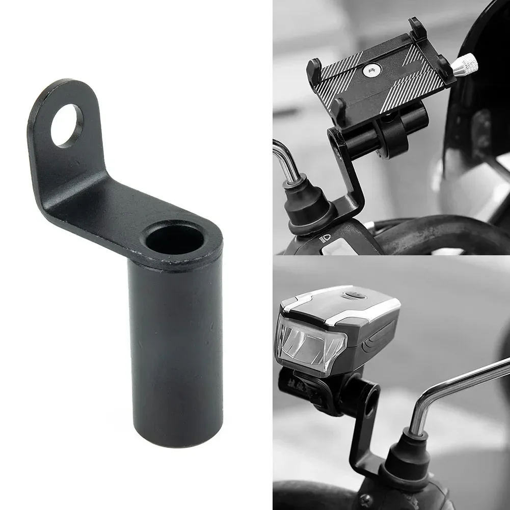 Motorcycle Phone Holders Handlebar Stand Cellphones Stand Rearview Mirror Mount Extender Bracket Universal Aluminum Alloy Clamps