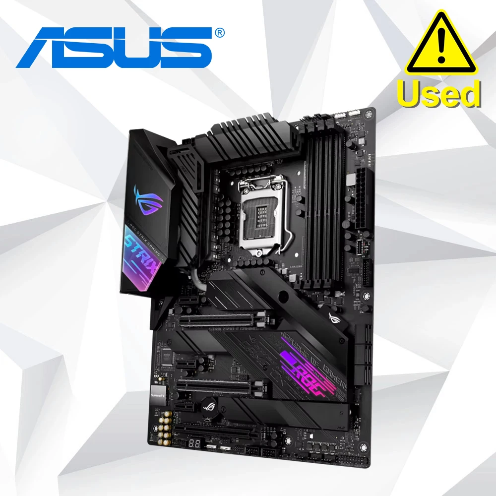 ASUS ROG STRIX Z490-E GAMING LGA 1200 (Intel 10.a generación) Placa base Intel Z490 (WiFi 6) SATA 6 Gb/s ATX Intel