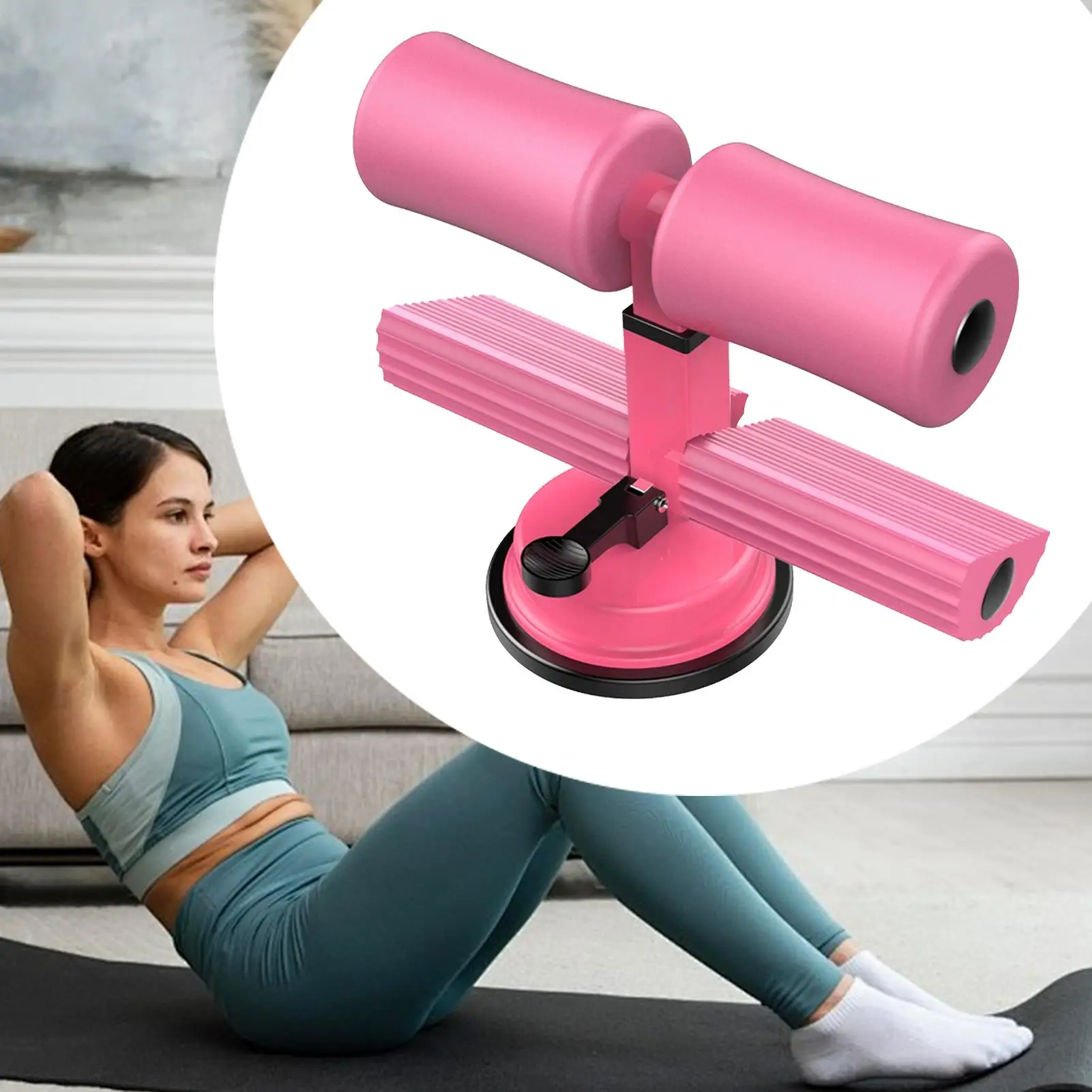 

Бар для сидения, напольная присоска, оборудование для тренировки мышц, бытовое устройство для тренировки пресса для женщин, мужчин, взрослых, спортсменов, начинающих