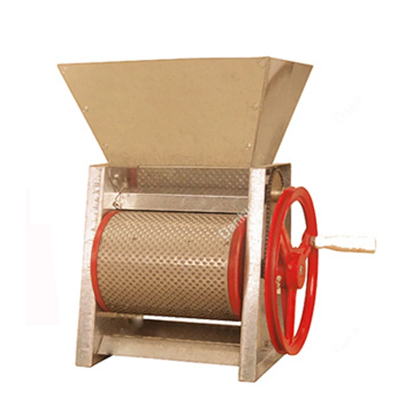 BP-120 Manual Coffee Bean Peeling Machine 30-100kg/h Fresh Coffee Fruit Processor 98% Peeling Rate