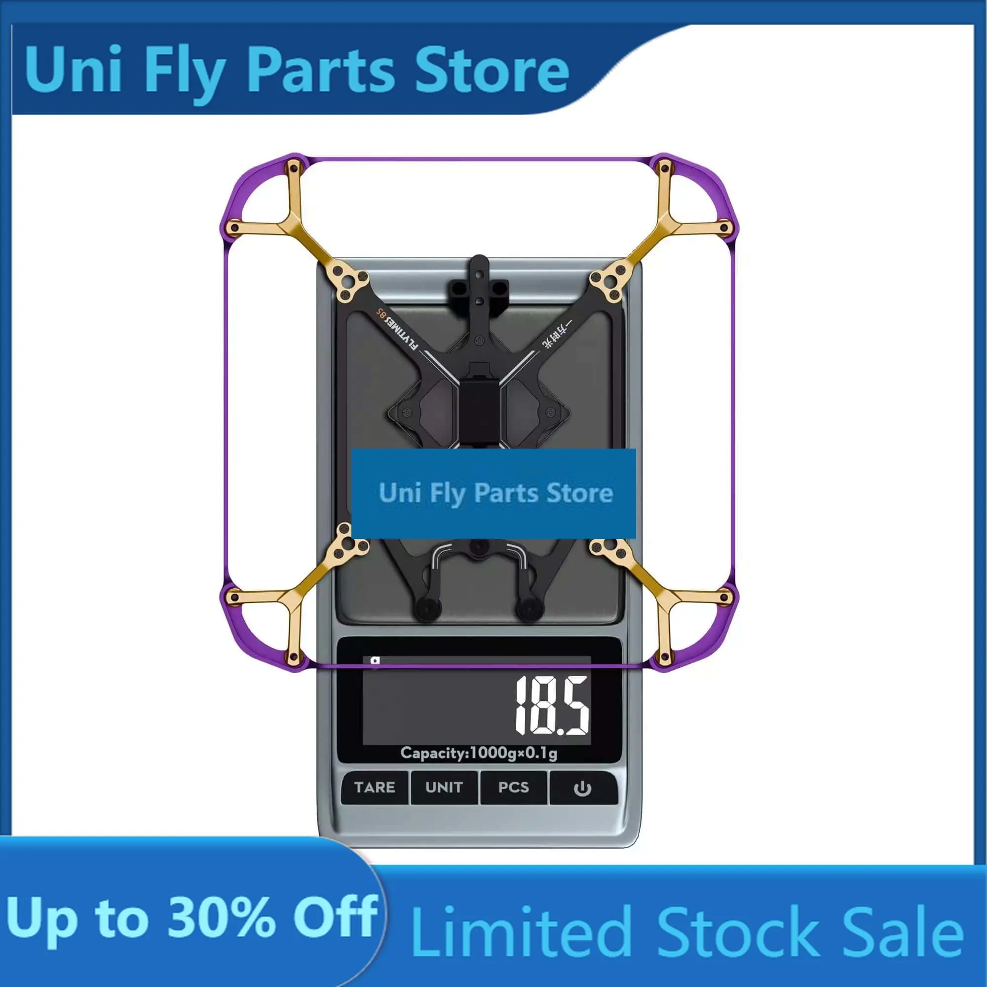 UniFlyFlytimes 85 One-Time O4PRO 2S Mini Car Frame For 2015 Propeller ROBO 1003 14800KV