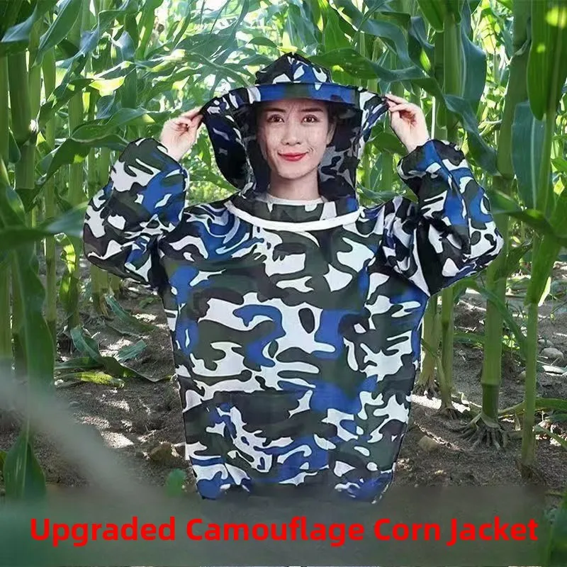 Ultra-Thin Quick-Dry Mosquito-Proof Fishing Clothes Outdoor Night Fishing Essential Hat Cover Full Body Men's Fishing Gear