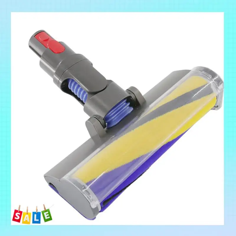 

A56X моторизованная насадка для щетки для пола для Dyson V7 V8 V10 V11V15, запчасти для пылесоса, мягкая бархатная роликовая щетка, сменная всасывающая головка