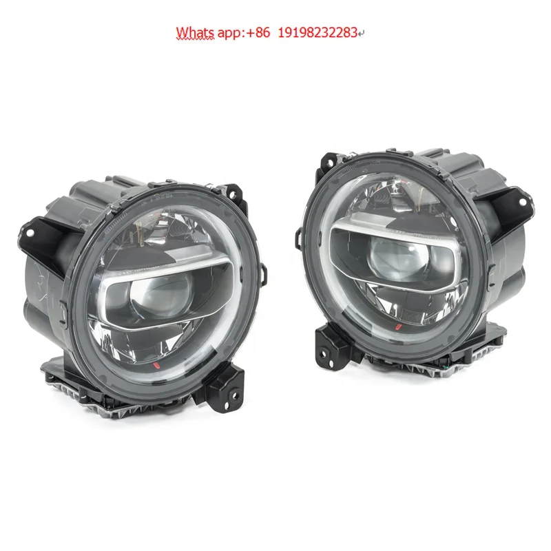 

ForHead Lamps Round LED Headlights For Jeep Wrangler JL 2018+