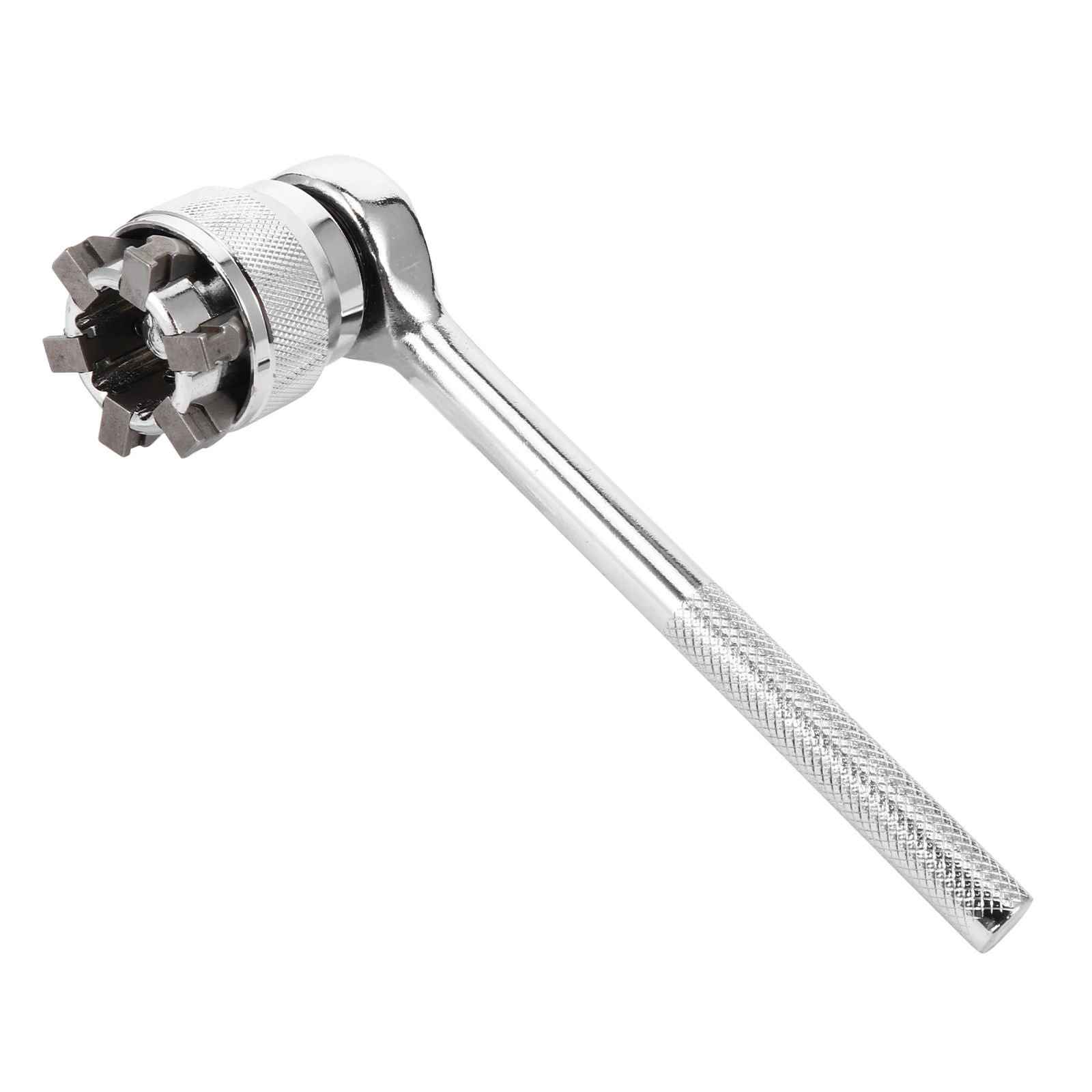 

2Pcs High-carbon Steel Self-adjustment Socket Wrench Universal Adjustable Spanner All-Fitting Tool Durable Sturdy for Automotive