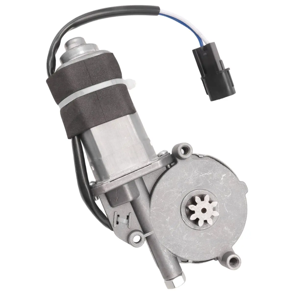 # Piezas y Accesorios Automotrices 50C, Motor de Elevalunas Eléctrico Izquierdo 8979894780 24V para Isuzu ELF NKR NPR NQR (Plateado)