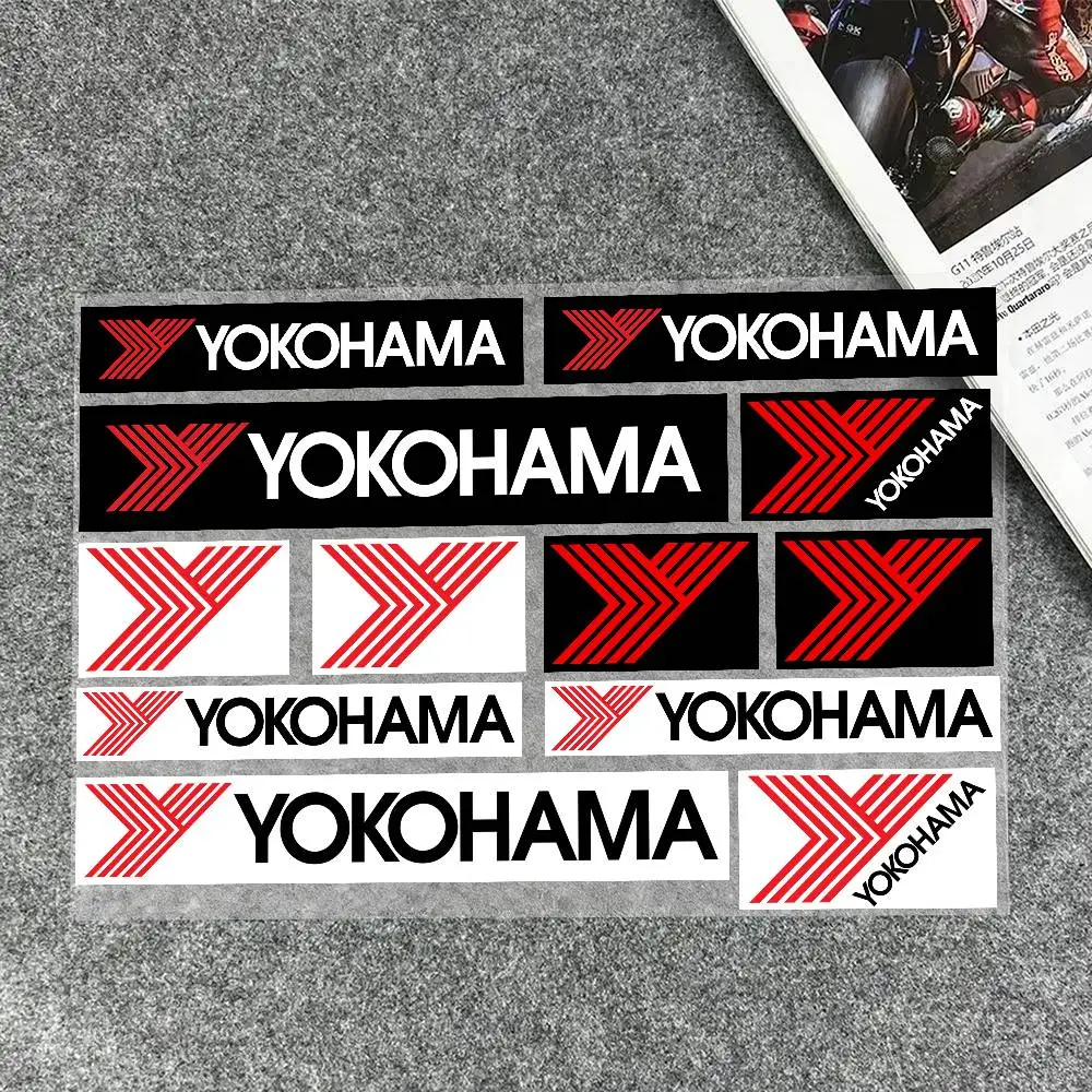 Stickers Moto Sticker Auto Body Bumper Windows Motorcycle Laptop Walls Vinyl Decal Car Tuning Accessories For Y-YOKOHAMA