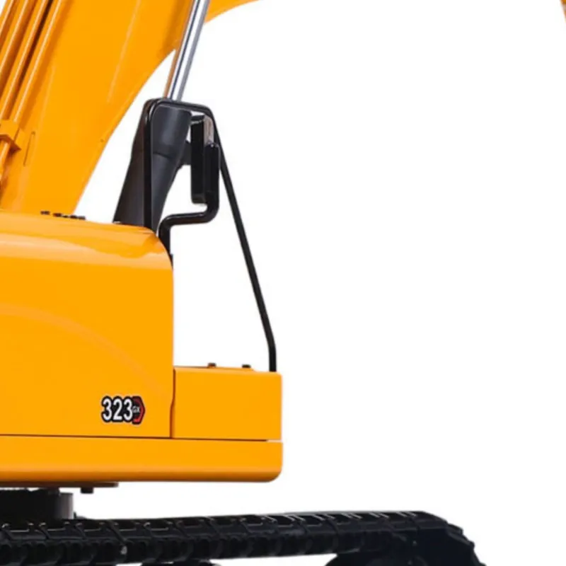 

New RTR 323GX Metal 1/12 Hydraulic Remote Control Excavator 3 Way Valve RC Digger Model Quick Coupler Flysky ST8 Radio Battery