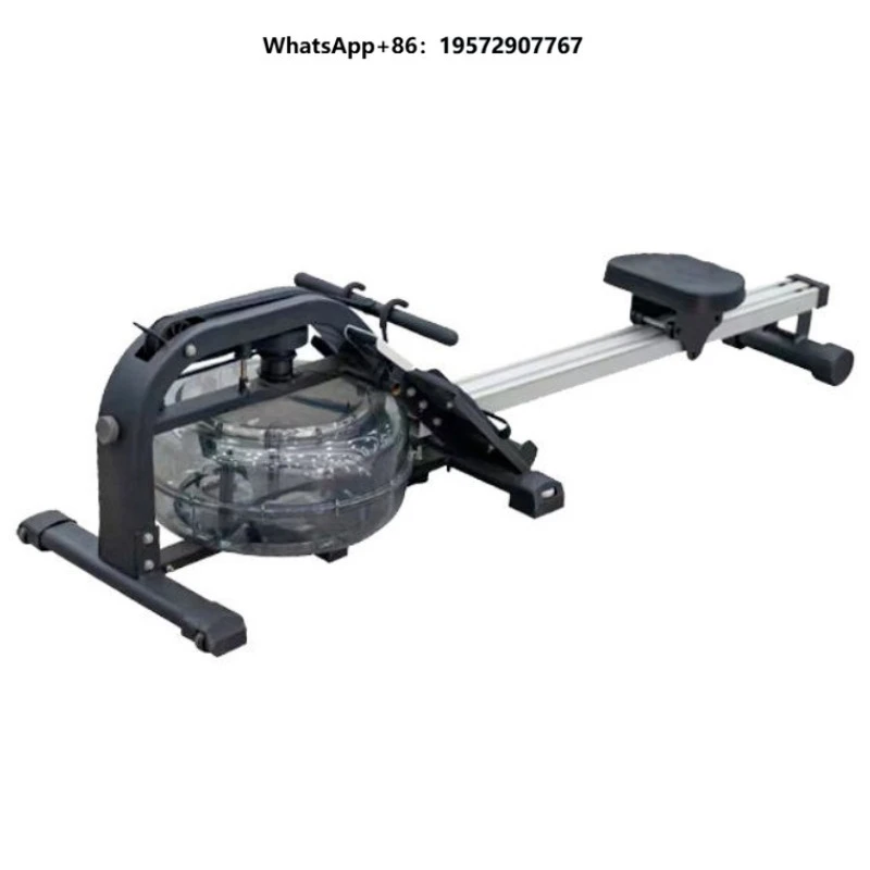 Water Rower Ergonomic Eco-Friendly Foldable Rowing Machine with 180kg Capacity for Home & Commercial Use