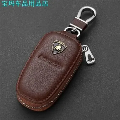 حقيبة مفاتيح السيارة الجلدية متعددة الوظائف المنظم المحفظة لامبورغيني LP570 LP610 أوروس LP700 LP770 ملحقات غالاردو أفينتادور