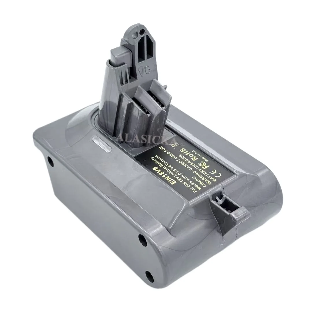 Nueva versión, adaptador EIN18V6 para batería de iones de litio Einhell de 18V, convertir a batería Dyson V6, para funcionar para aspiradoras de la serie V6